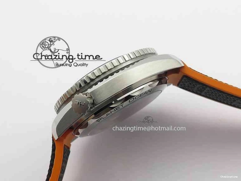 0206 UrbanStyle Planet Ocean 2016 43.5mm SS OM 1:1 Best Edition Gray Dial On Black Nylon Strap A 8168